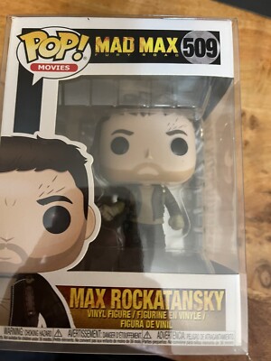 Max Rockatansky Tom Hardy Mad Max Fury Road POP! Movies #509 Vinyl Protector