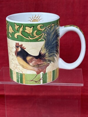 Cracker Barrel Susan Winget Farm Fresh Rooster COFFEE Mug Tea Cup