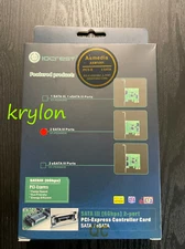 Syba IOCREST SATA III 2x Internal 6 Gbps Ports PCI-e x1 Controller Card 