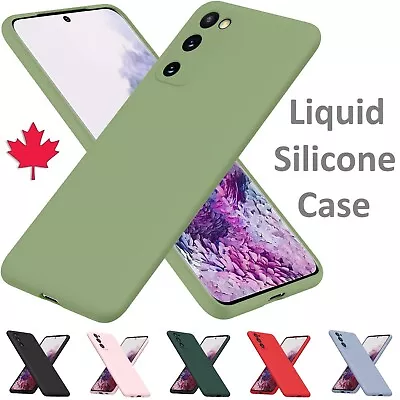 Liquid Silicone Case For Samsung Galaxy S26 S25 S24 S23 S22 S21 FE S20 S10 S9 S8 - Imagen 1 de 4