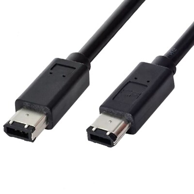 FireWire IEEE 1394 Kabel m Buchse 6 P auf 6 pol Stecker 400 DV Camcorder i.Link