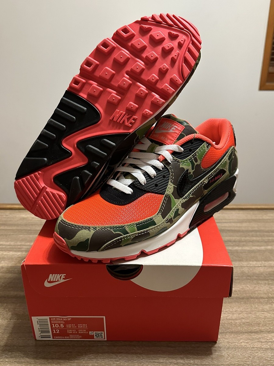 NIKE ナイキ AIR MAX 90 SP \"DUCK CAMO\"【G】. Size 10.5 - Nike Air Max 90 SP Reverse Duck Camo 2020 Brand