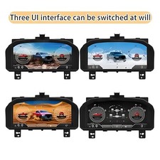 12.3" LCD Digital Speedometer Instrument Cluster For Dodge Ram 1500 2013-2019