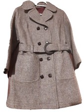 RARE VINTAGE 1980'S INT. LADIES GARMENT WORKERS UNION PEACOAT SIZE SMALL