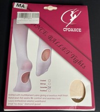 CP Dance Tights Adult Medium Ballet Tights Light Pink Convertible NEW
