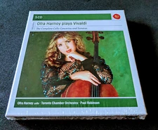 OFRA HARNOY PLAYS VIVALDI / 5CD SONY CLASSICAL MASTERS BOX SET (NEW/SEALED)