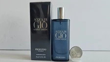 Acqua Di Gio PROFONDO by Giorgio Armani Travel Size 0.5Fl.Oz/15ml SEALED