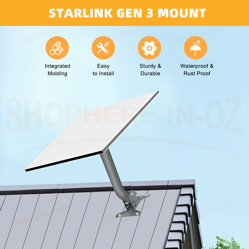 Starlink Gen3 Roof Wall Pole Mounting Kit Compatible withSatellite Standard Dish — image 2