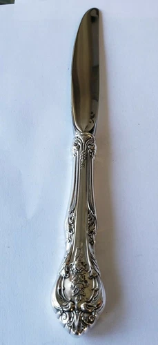 Gorham King Edward Sterling Silver Handle Place Knife 9 1/8"