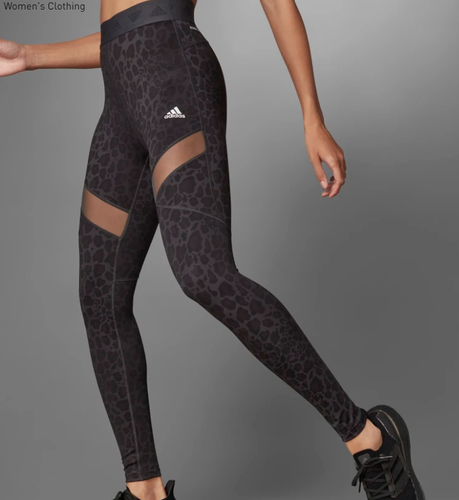 ADIDAS HYPERGLAM HIGH-RISE LEOPARD LEGGINGS UK S,M,XL,XXL BNWT LAST 4 | eBay