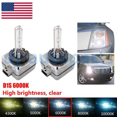 2x Xenon DS1 6000K Bulbs HID Headlight 35W Replace for BMW 1 2 3 4 5 6 7 Serise