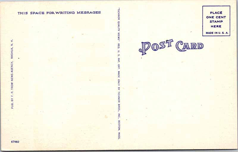 Postcard BUILDING SCENE Nashua New Hampshire NH 10/19 AK7478 eBay