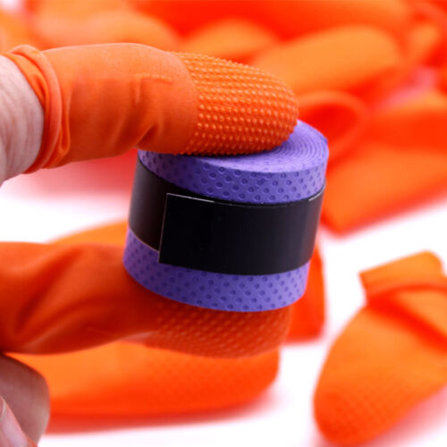 Einweg Fingerbetten Latex Fingerhülle Gummi Fingerschutz 4 Farben - Bild 2 von 11