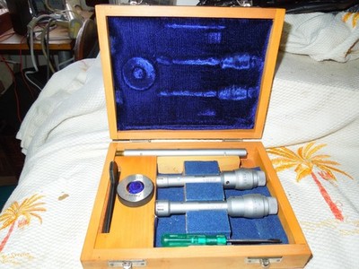 SPI 10-720-1 Mechanical Inside Bore Micrometer Set 0.500-0.800''