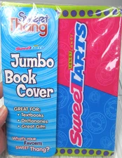 Jumbo Book Cover Stretch Sweet Tarts Candy Print School College Stretch New G