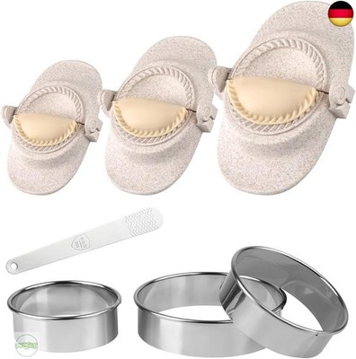 Duoleimi Ravioli Maker & Dumpling Maker Set mit Dough Cutter [3