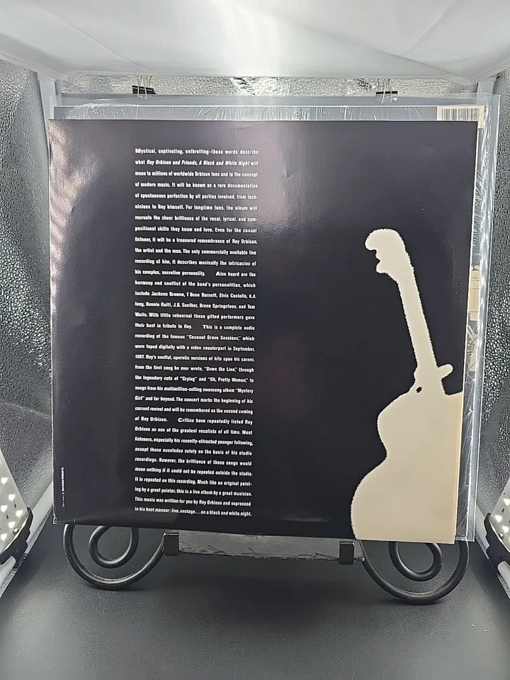 ROY ORBISON Black And White Night Live 1989 LP Virgin ML 255 EX/EX - Image 4 of 4