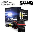 For Ford F-350 F-250 F-150 1987-1991 10000K 9004 LED Headlight Bulbs Hi/Low Beam