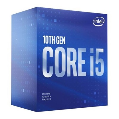 Intel Core I5-10400F CPU 1200 2,9 GHZ 4,3 Turbo 6-Core 65W 14Nm 12Mb Cache