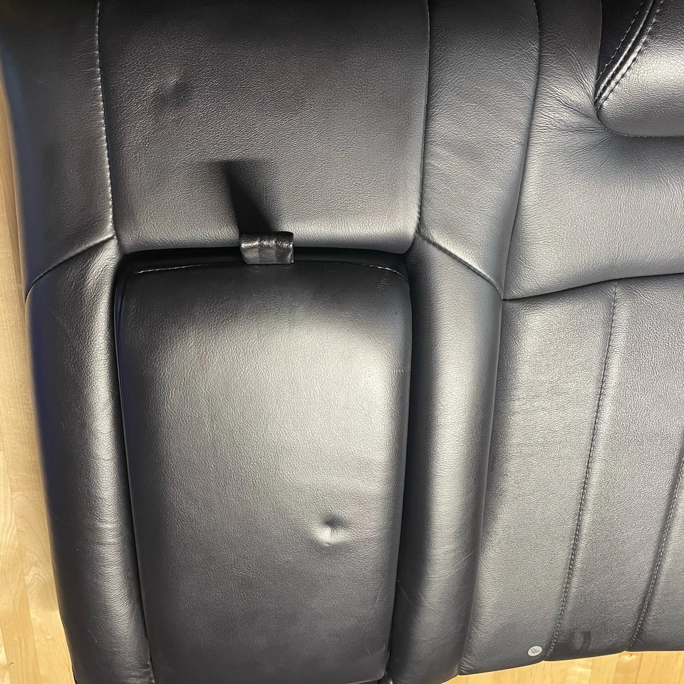 Lincoln LS 2003 2004 2005 2006 cuero negro asiento trasero conductor cojín izquierdo Foto 4 de 4