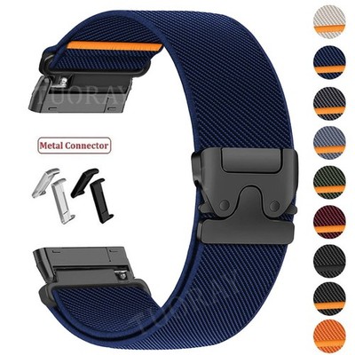 Ersatz Nylon Armband Für Fitbit Versa 4 / Versa 3 / Sense 2 / Sense 1 Smartwatch