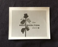 RARE ORIGINAL 1959 CBS TV SHOW BUMPER "TITLE" PHOTO THE RED SKELTON SHOW 4" X 5"