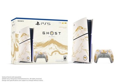 New Sony Playstation 5 Disc Ghost of Yotei Limited Edition Bundle