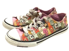 Skechers Lil Bobs Youth Size 13 Utopia Puppy Dogs Athletic Shoes Sneakers Dog