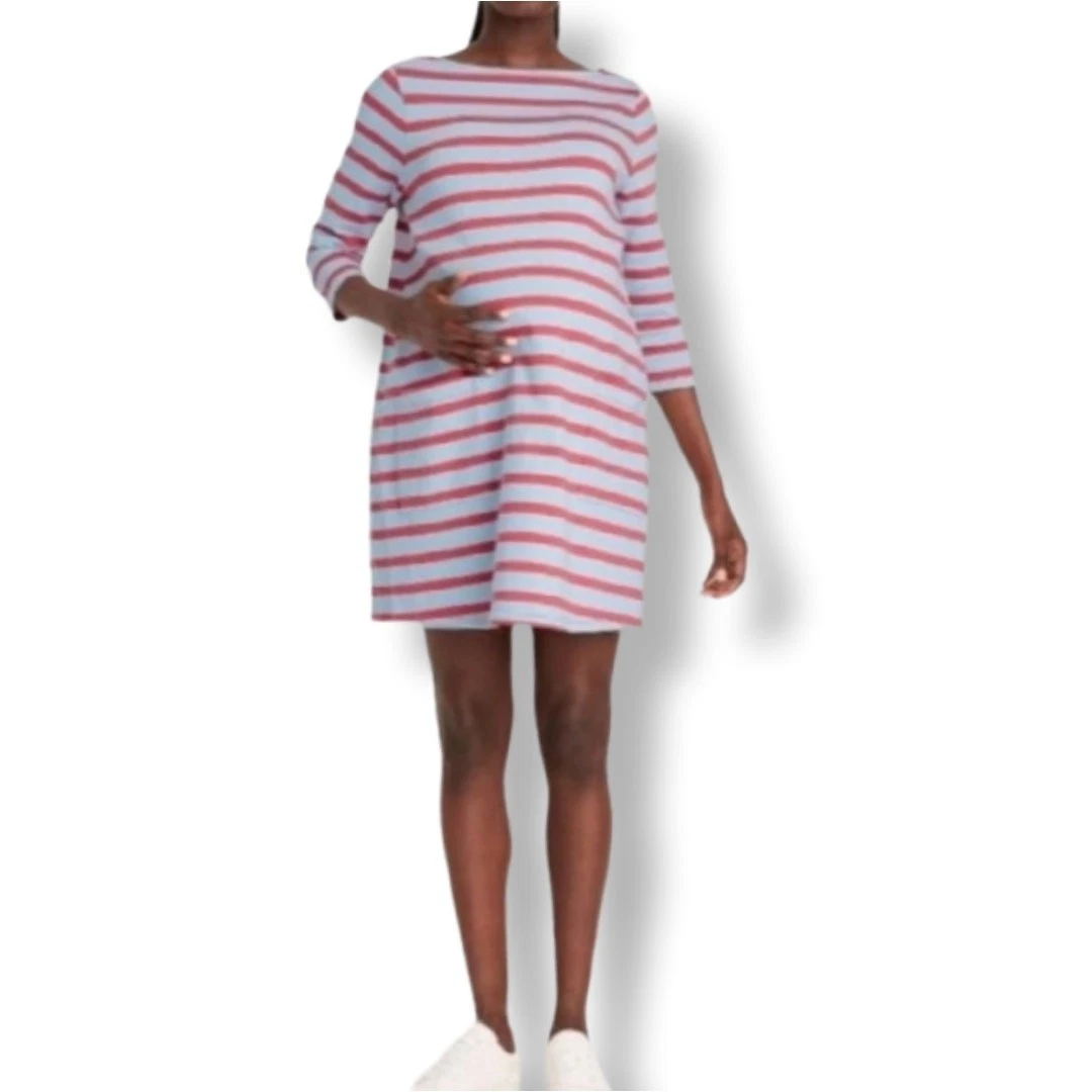 Jersey 3/4 Sleeve Striped Dresses for Women for sale | eBay