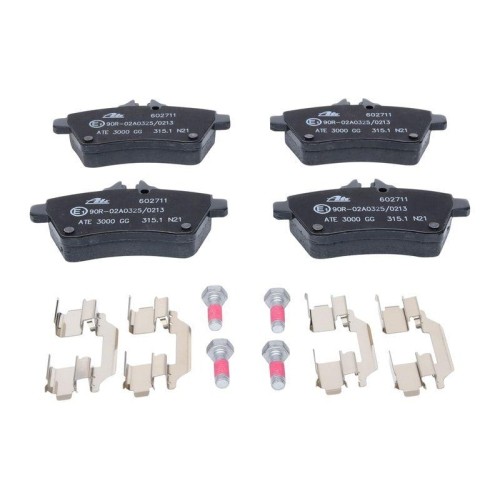 Plaquettes de frein ATE 13-0460-2711-2 pour disques Mercedes Benz