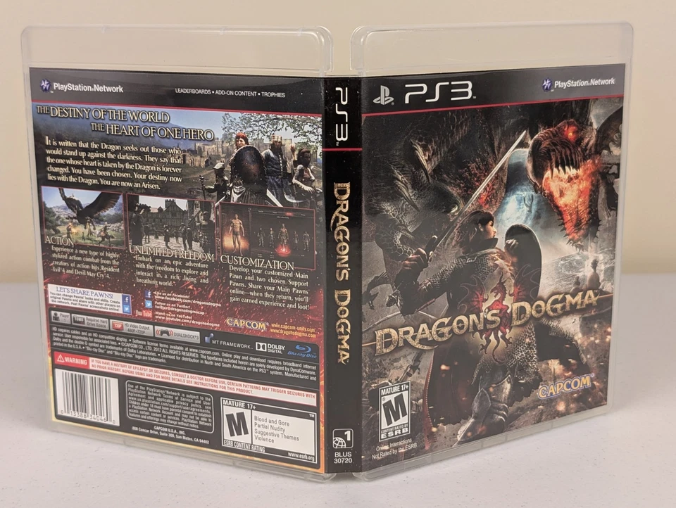 Dragon's Dogma (PlayStation 3 PS3) ➡️CIB Complete - Tested - Excellent 📀! - Image 4 of 4