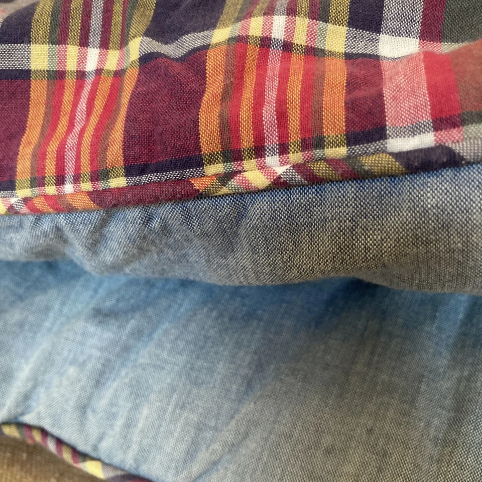 LAUREN Ralph Lauren Kennebunkport Madras Plaid Reversible Comforter- Size Twin - Image 4 of 4