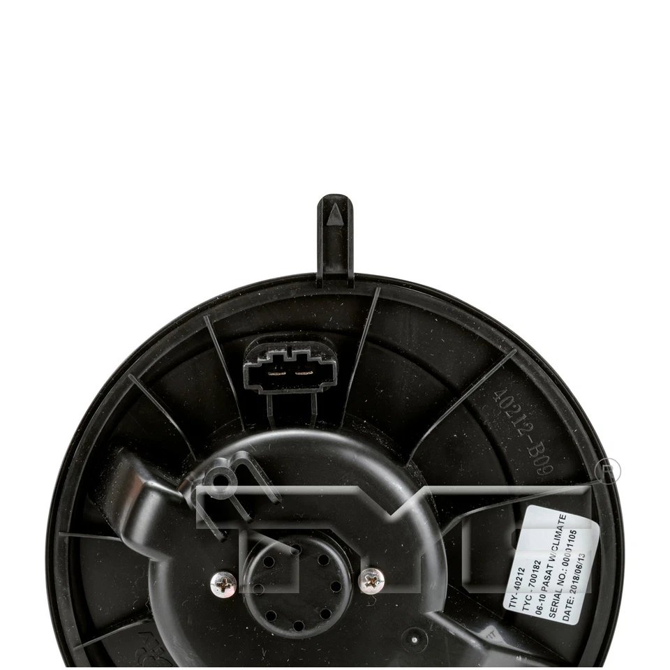 For 2017-2018 Volkswagen Tiguan Limited HVAC Blower Motor Front TYC - Image 4 of 4