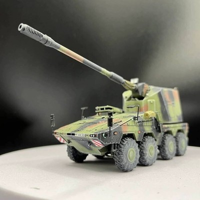 AM 1/72 German Boxer Armored Vehicle RCH 155mm Howitzer Finished Model Collectio