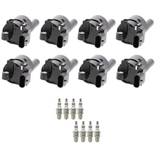 Denso 8 Ignition Coil & 8 NGK Iridium Spark Plugs Kit For Camaro Corvette V8
