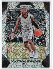 2017-18 Panini Prizm Jonathon Simmons #79 Prizms Mojo #/25 Orlando Magic