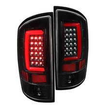 Jet Black Fits 2002-2006 Dodge Ram 1500 2500 3500 Led Tail Lights Brake Lamps Jet Black Fits 2002-2006 Dodge Ram 1500 2500 3500 Led Tail Lights Brake Lamps