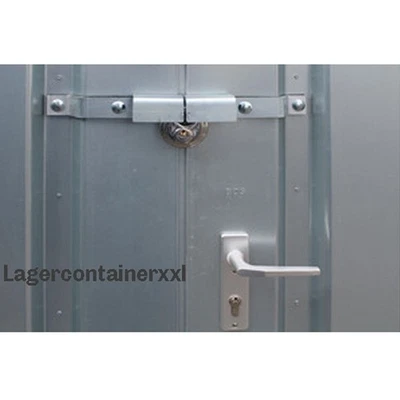 Einbruchsicherung Schloss für Materialcontainer Container mit Doppelflügeltür - Bild 1 von 4