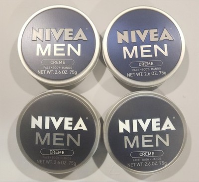 Lot Of 4 Nivea Men Creme 2.6 oz!