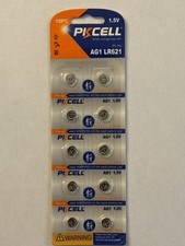1-10 pack AG1 364A 364 LR621 SR621SW SR621 Alkaline battery USA NEW free ship