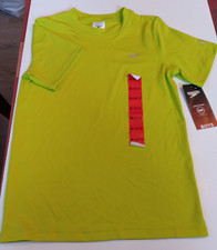 NWT Speedo Swim Tee UV Protective Lt. Green Size M 10/12