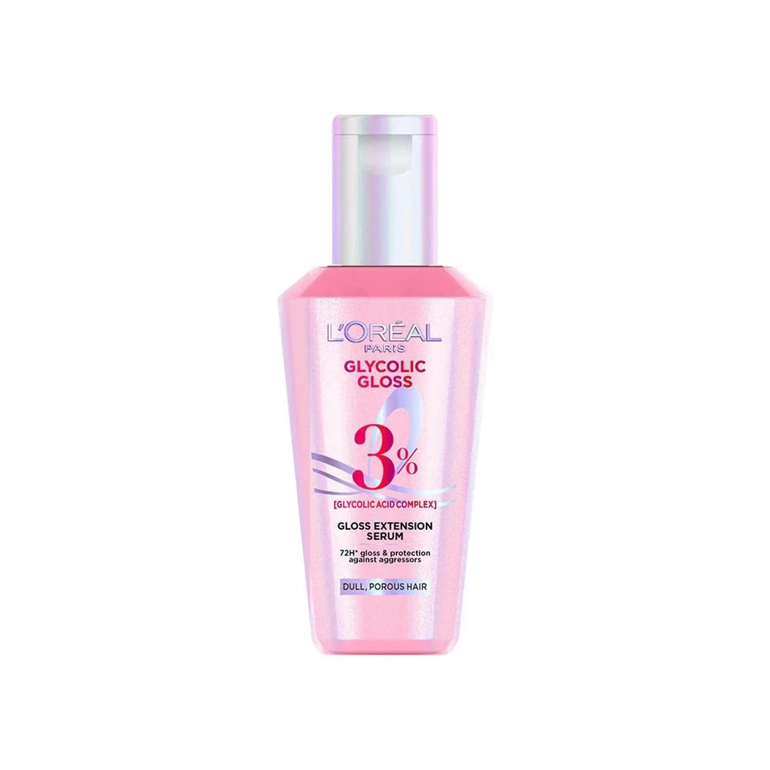 L'Oréal Paris Glycolic Gloss Serum gives 72H Shine & improves hair quality 80 ml