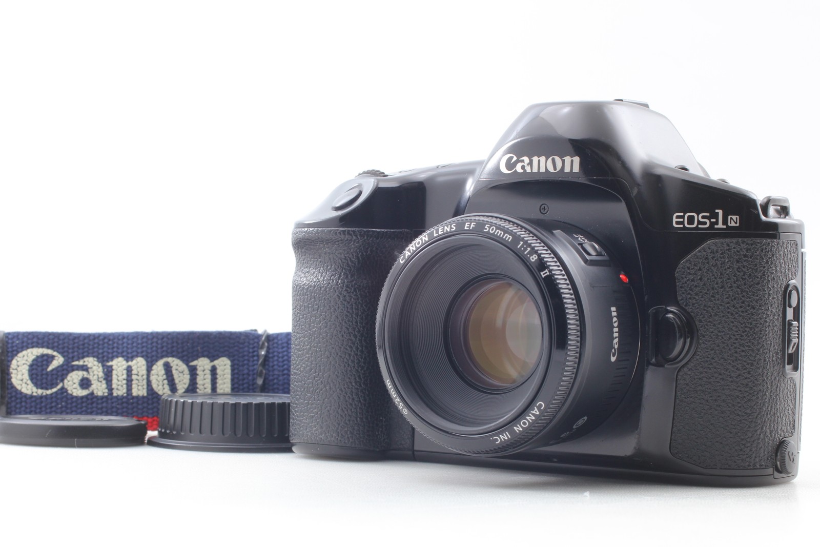 [MINT w/Strap] Canon EOS-1N 1N SLR 35mm Film Camera + EF 50m
