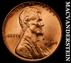 1944 Lincoln Wheat Cent- Red- Choice Gem Brilliant Uncirculated Luster #J9043