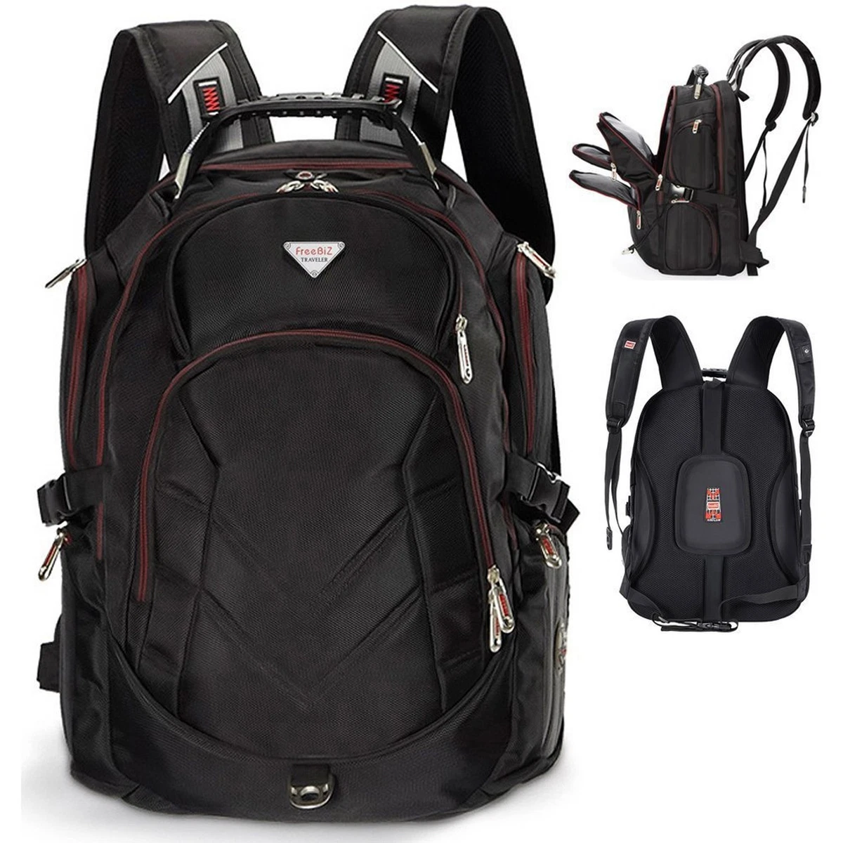 Nylon Laptop Backpacks for 18 in Laptop for sale | eBay