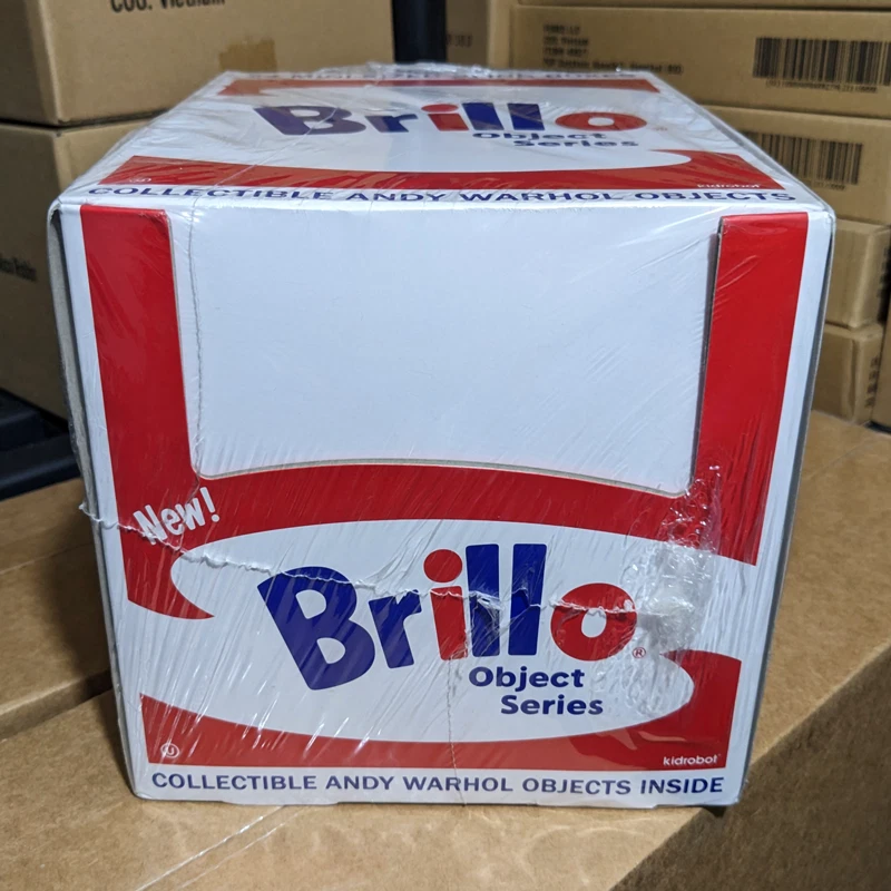 Kidrobot ANDY WARHOL BRILLO OBJECT SERIES Figures Blind Box Sealed Case Of 24 - Image 4 of 4