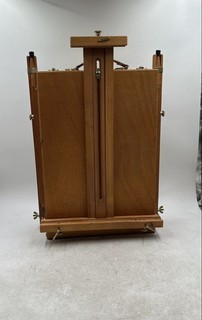 Art Master Tripod Free Standing Field Portable Easel With Wooden Handles