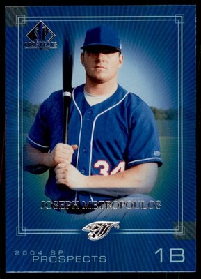 2004 UPPER DECK SP PROSPECTS JOSEPH METROPOULOS TORONTO BLUE JAYS #253
