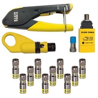 Klein Tools Vdv002-818 Coax Installation & Test Kit Klein Tools Vdv002-818 Coax Installation & Test Kit
