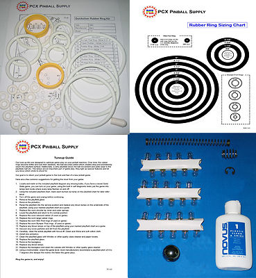 1980 Stern Quicksilver Pinball Machine Tune-up Kit - aka Quick Silver